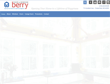 Tablet Screenshot of berrydoorandwindow.com